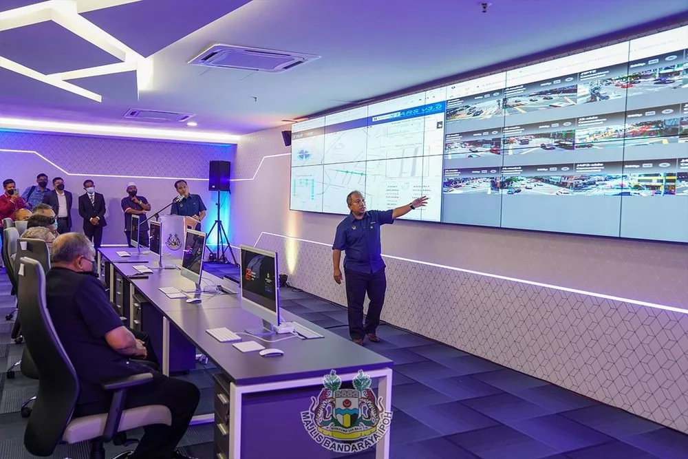 ipoh city council mbi integrated operation centre