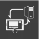 interactive control by touch kvm of ip based kvm