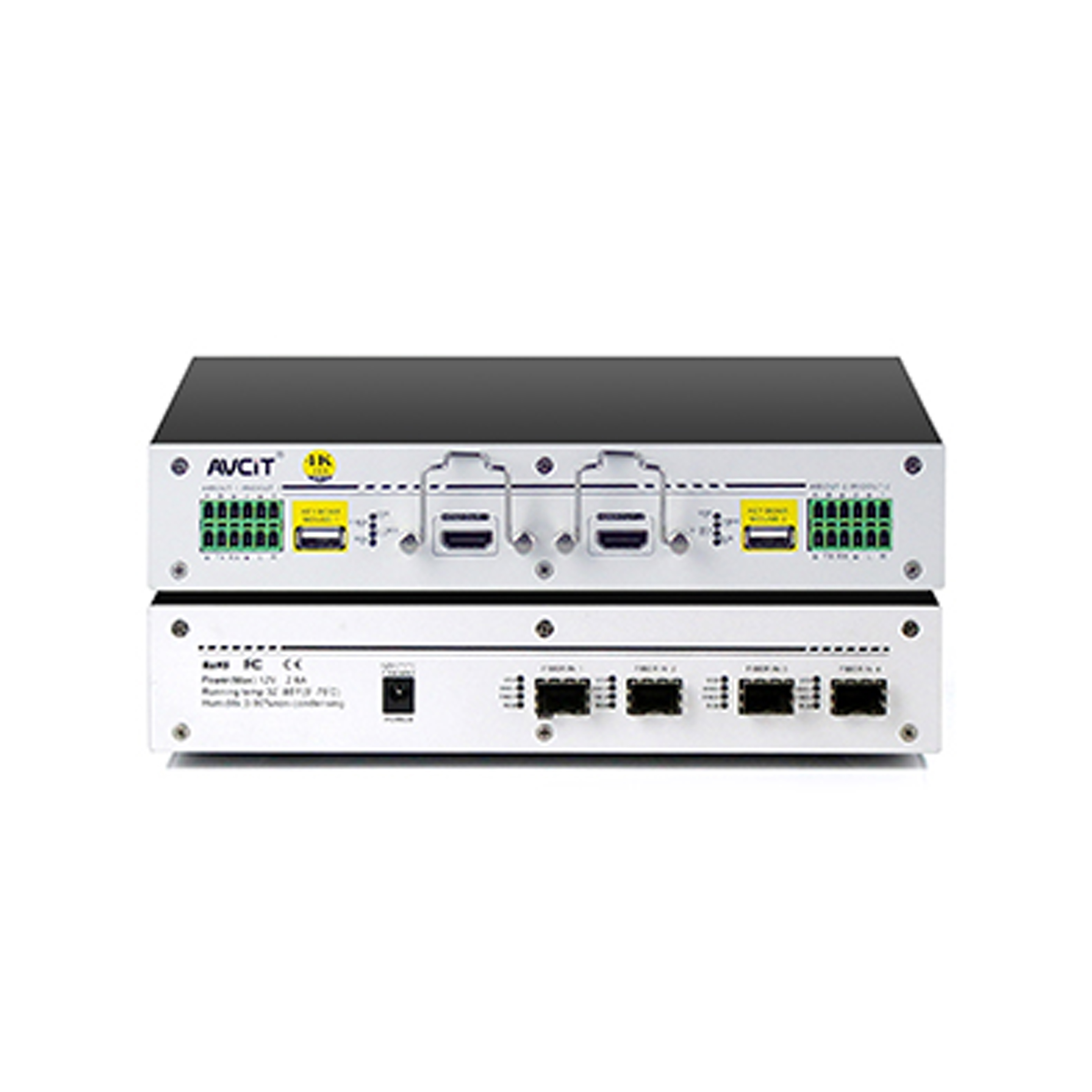 Quad-view KVM Receiver-HDMI