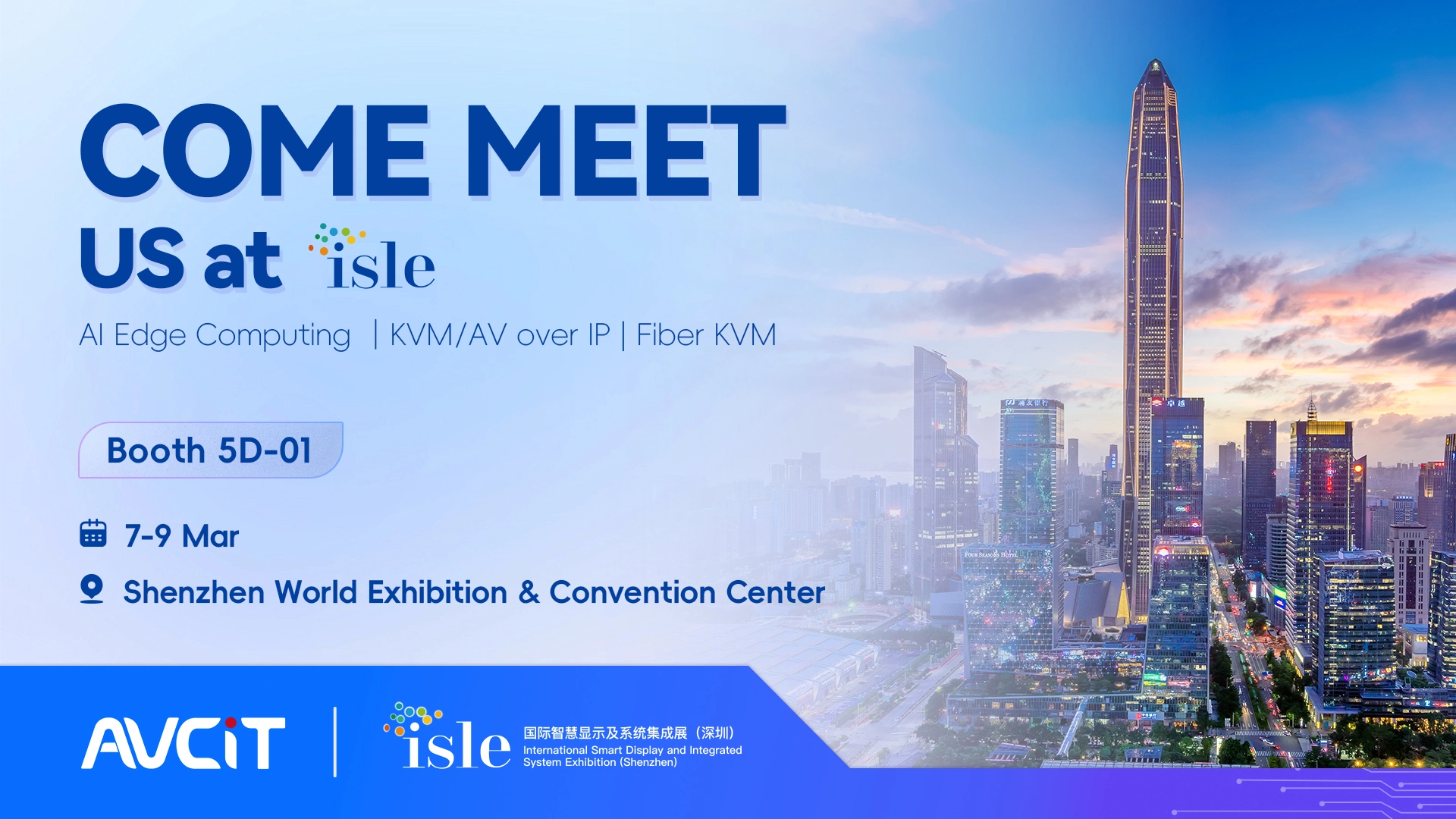 Meet us at ISLE 2025 Meet us at ISLE 2025