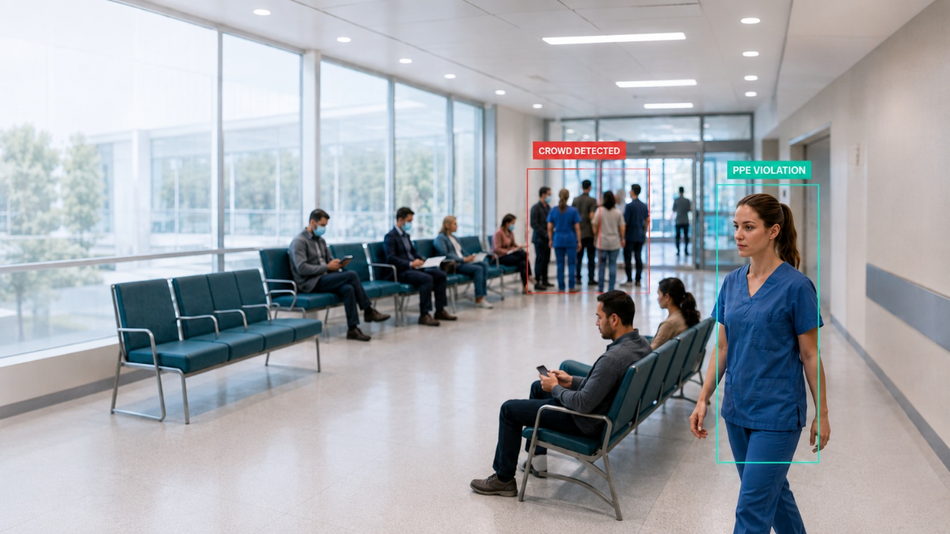 How Edge AI Supports Infection Prevention in Healthcare Facilities